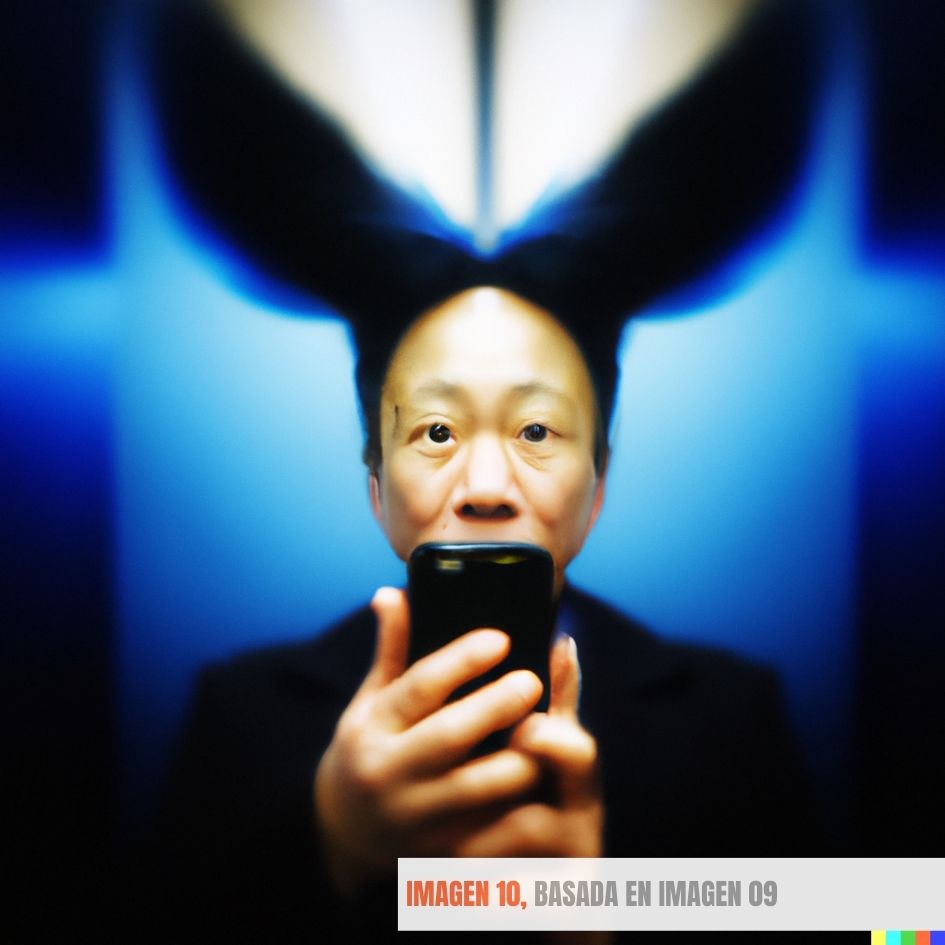En el ecuador del experimento sigo viajando en el teseracto, y mi pelo ha terminado de adoptar un estilo disruptivo.
